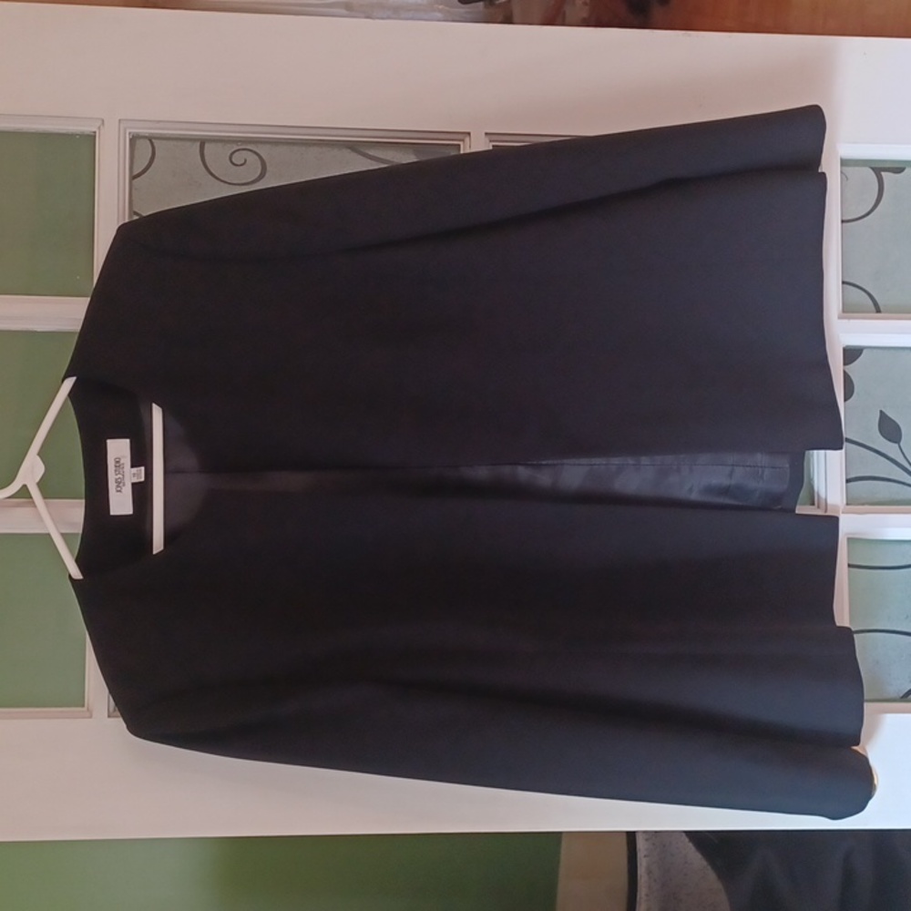 Jones Studio Separtes women's size 16 blazer jacket black